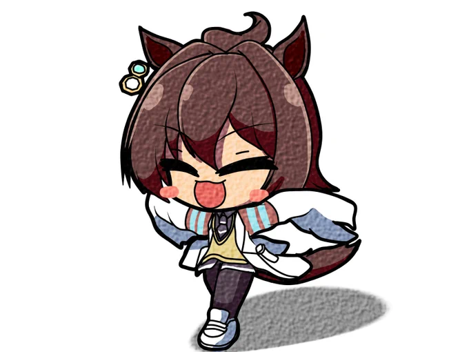 とてとてタキオン#ウマ娘#アグネスタキオン 