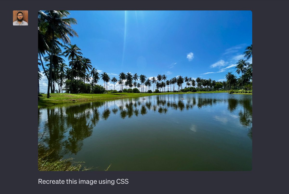 muhsinlk's tweet image. GPT-4(V)

The Prompt                                                                 The Result