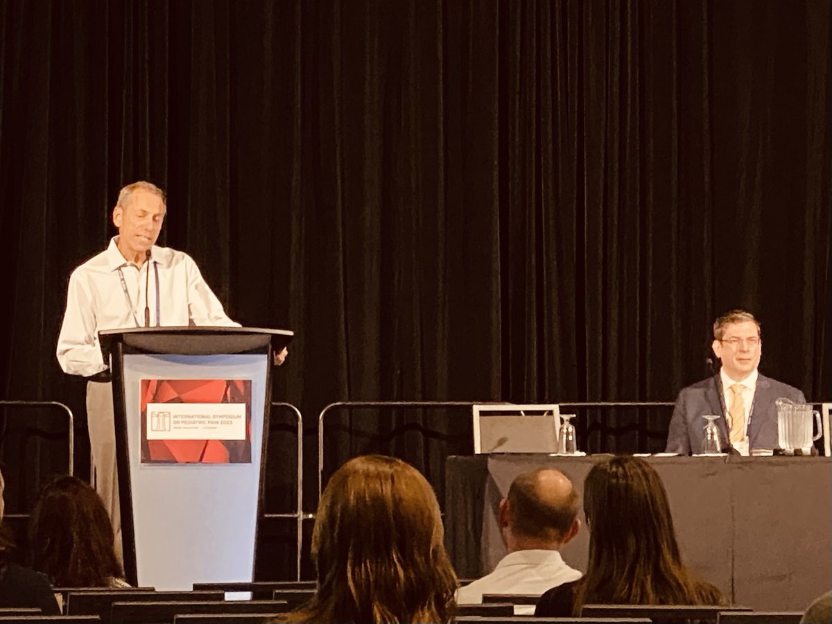 Congratulations to ped anesthesiologist &amp; peds pain physician Dr Elliott Krane for receiving the distinguished career award from <a href="/childpainSIG/">Pain in Childhood</a> <a href="/IASPpain/">IASP</a> at #ISPP2023. His contributions to peds pain medicine &amp; #regionalanesthesia have influenced many of us! 
#pedspain #pedsanes