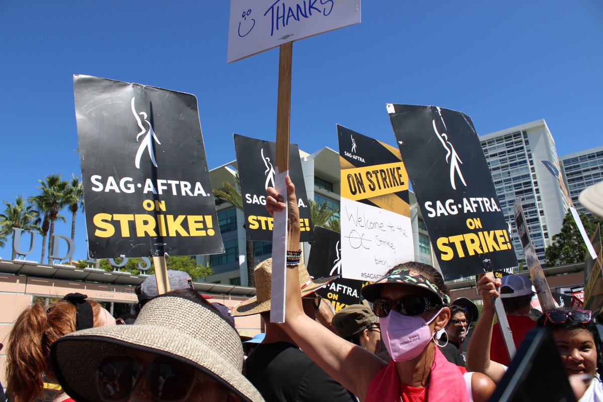 SAG-AFTRA tweet media