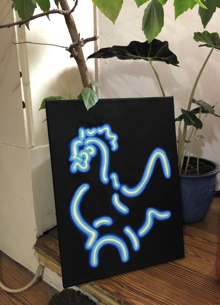 HUHN 41
30x40cm Leinwand
90€ 
Dm bei Interesse ✨