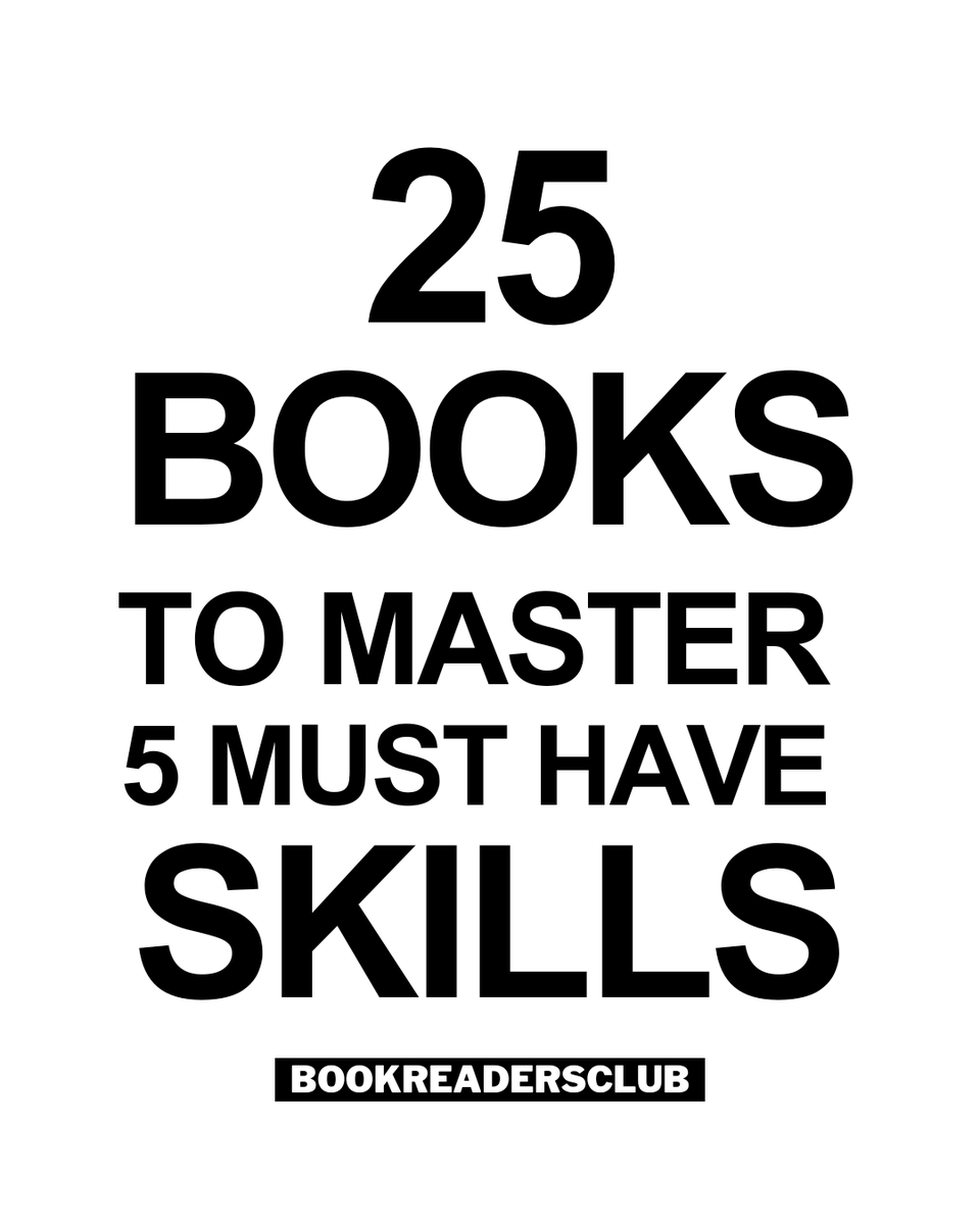 25 books to master 5 must have skills Thread from Rattibha