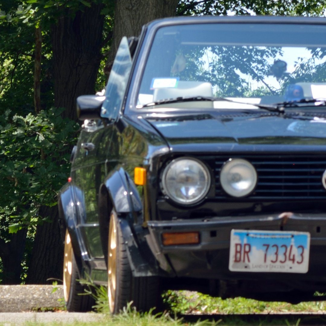 vwcampmobile's tweet photo. 1988 Volkswagen Cabriolet in Rockford, Illinois. Attending the annual Stateline Volks Folks Vintage Picnic car show at Alpine Park.
#StatelineVolksFolks #vwcabriolet #vwrabbit #vwgolf #vwmk1 #vwgolf1 #vwmk1golf #cabriolet #vwconvertible #vwlife #vwlove #vw #Volkswagen #vintagevw https://t.co/88aGrr1vFL