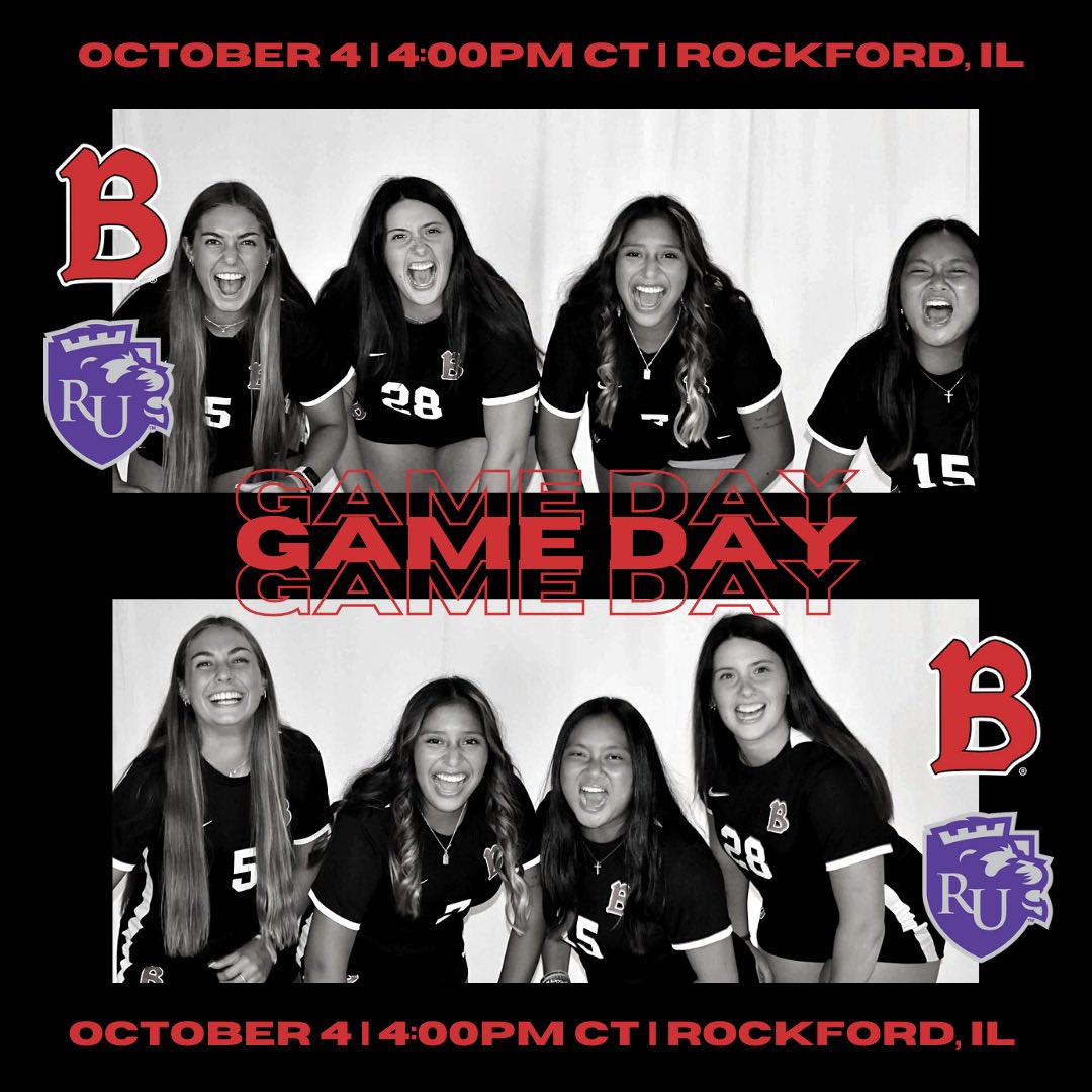 It’s Wednesday, you know what that means… CONFERENCE GAMEDAY 🦅😎

🆚 Rockford University
⏰ 4:00PM CT
📍Loves Park, IL || Wedgbury Stadium
📊 rockfordregents.com/sidearmstats/w…
📺 rockfordregents.com/watch/?Live=20…