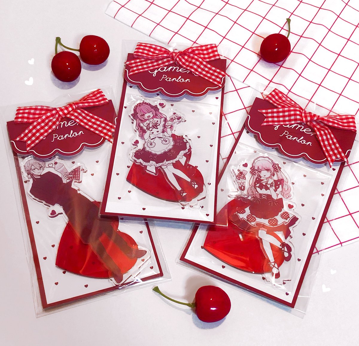 fruit cherry food dress long hair apron holding  illustration images