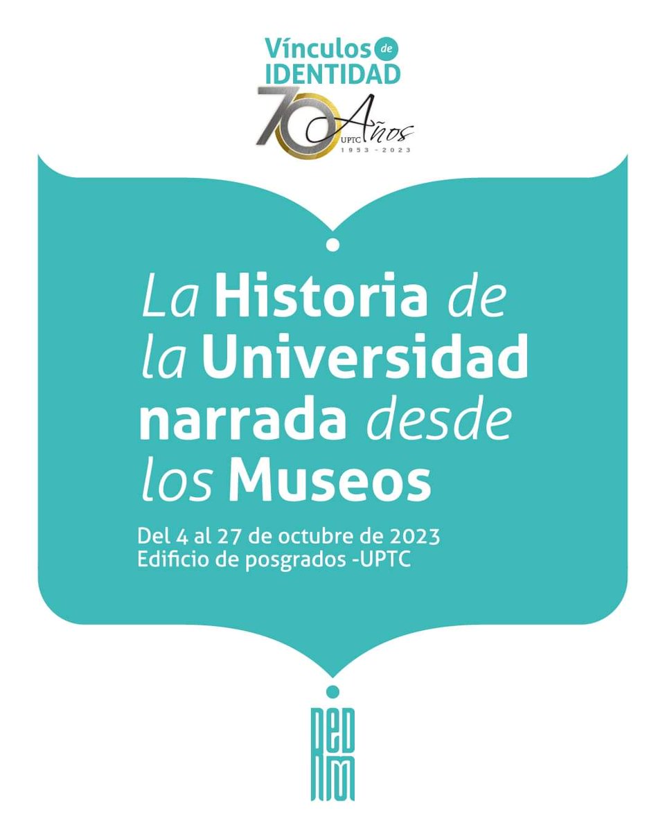 ELDIARIOBOYACA's tweet image. #EventosUPTC | Cordialmente invitados a participar del Panel 👉 "Los Museos Universitarios en la Construcción de Identidad" y la Exposición 👉 "Vínculos de Identidad 70 Años". ¡Sé parte de un evento único que conectará nuestros sentidos! 👌

#UPTC70Años 💛🖤

@UPTCoficial