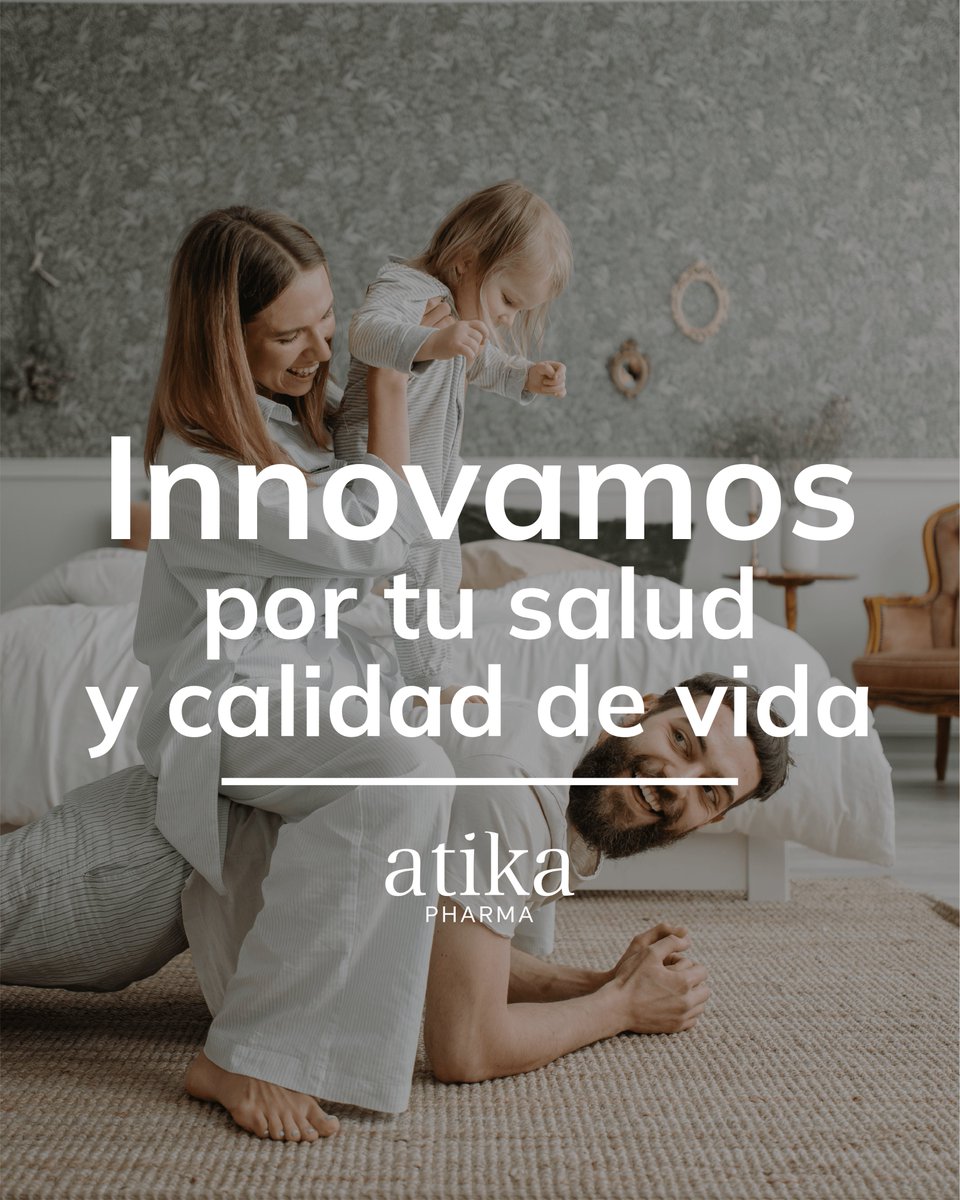 AtikaPharma's tweet photo. En #AtikaPharma estamos comprometidos en mejorar la calidad de vida de las personas✨

Nuestra pasión radica en la investigación, la innovación y el desarrollo de productos vanguardistas que tienen un impacto real en la salud y el bienestar de las personas. 💡💪 https://t.co/GhkqZ7swhM