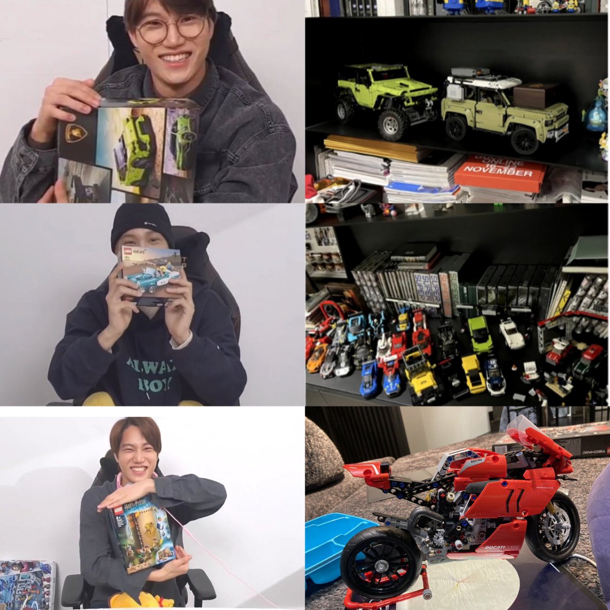 علاقه مکنه ها به ماشین دو نوعه:
۱-ماشین بازه
۲- ماشین بازی می‌کنه
<a href="/weareoneEXO/">EXO</a> #KAI #SEHUN