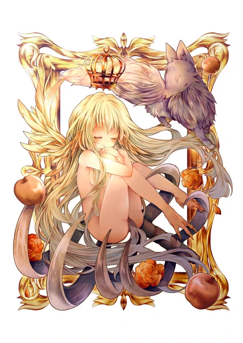 思ったより描いてた#天使の日 