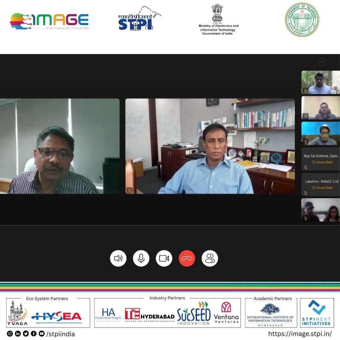 STPIIMAGECOE's tweet photo. The Fourth Cohort, meticulously curated by @STPIIMAGECoE, stands poised to embark on their transformative entrepreneurial odyssey. @arvindtw @stpiindia #STPIINDIA #STPICoEs #imagecoe #startupindia #gaming #AI #ComputerVision #Entrepreneurship #Hyderabad https://t.co/9AqSYmSokB