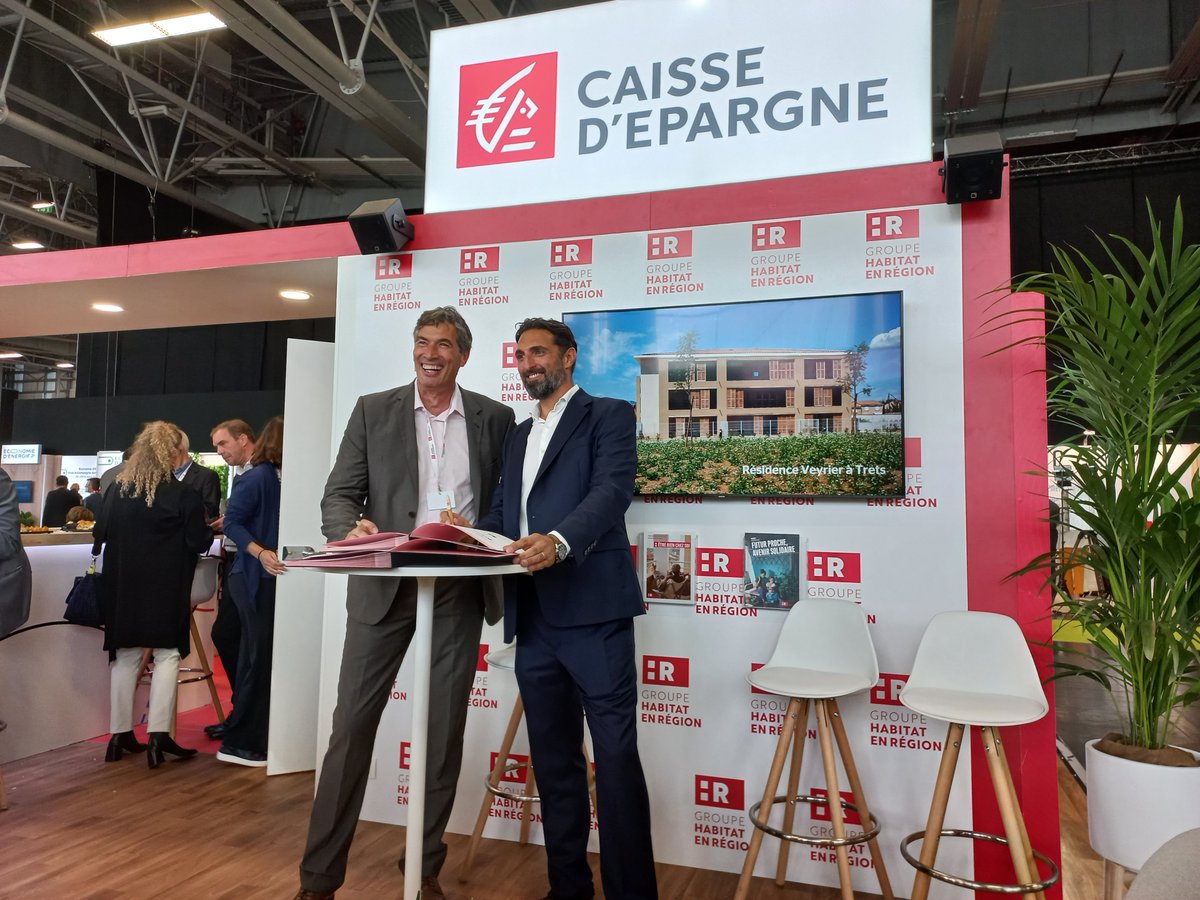 [#CongrèsHlm✍] Pionniers dans la diversification énergétique et l’utilisation du gaz vert, Logirem et le collectif @SmartAvenirGreen poursuivent leurs démarches de décarbonation en signant une nouvelle charte.