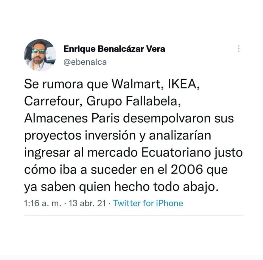 Danielsalcan_'s tweet photo. Se dejarán engañar otra vez?

Lasso 2021                 //          Noboa 2023 https://t.co/sbSJO8Mx2r