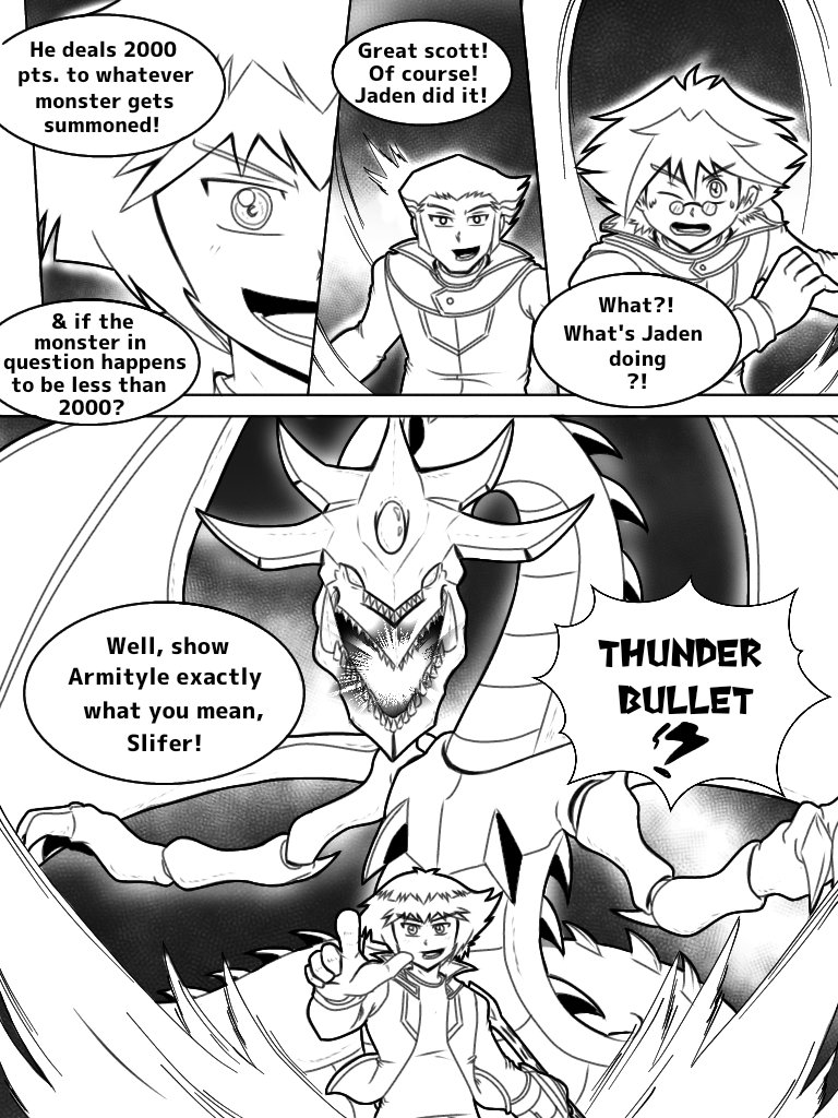 ApolloCampos3's tweet photo. Wip update pg. 97 finally done. Took awhile, felt super rusty with drawing monsters. Been extra busy since I took up an online class on computer coding/web development. I wanna play more TotK gadamit 

#yugiohgx https://t.co/jgWYKZEp4B
