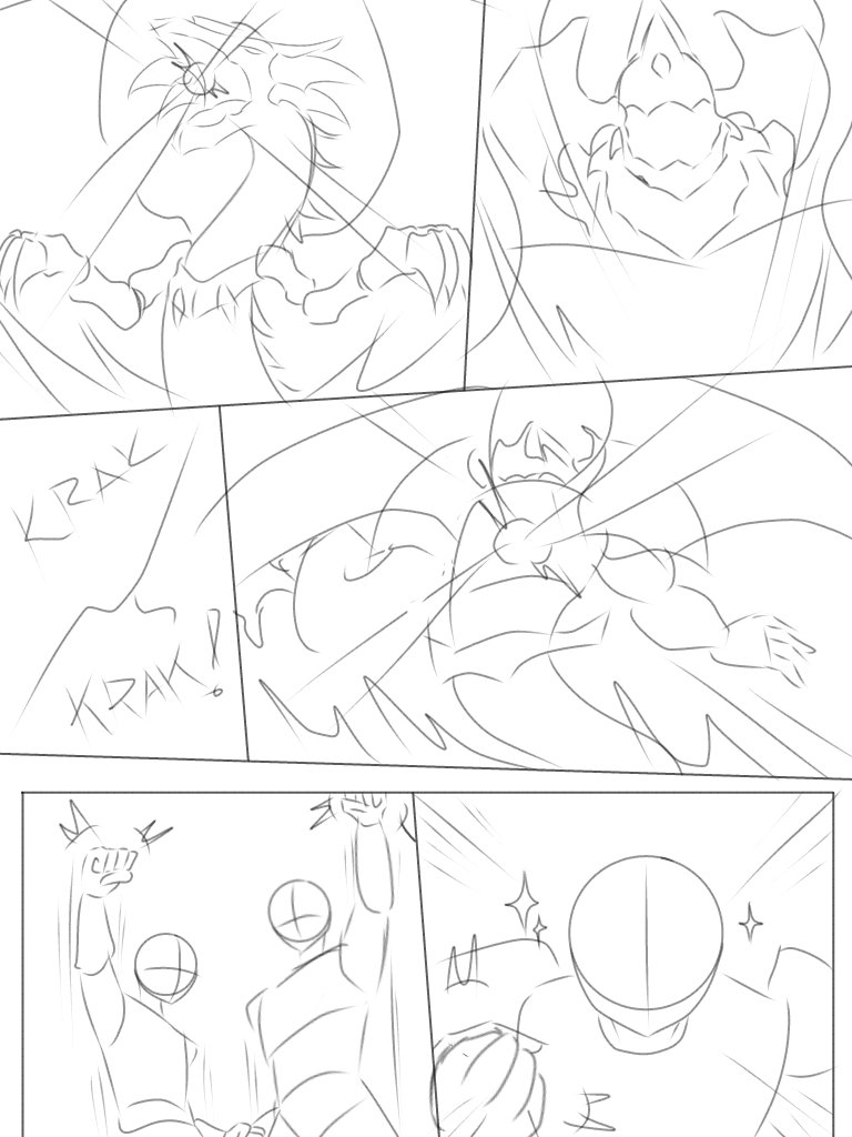 ApolloCampos3's tweet photo. Wip update pg. 97 finally done. Took awhile, felt super rusty with drawing monsters. Been extra busy since I took up an online class on computer coding/web development. I wanna play more TotK gadamit 

#yugiohgx https://t.co/jgWYKZEp4B