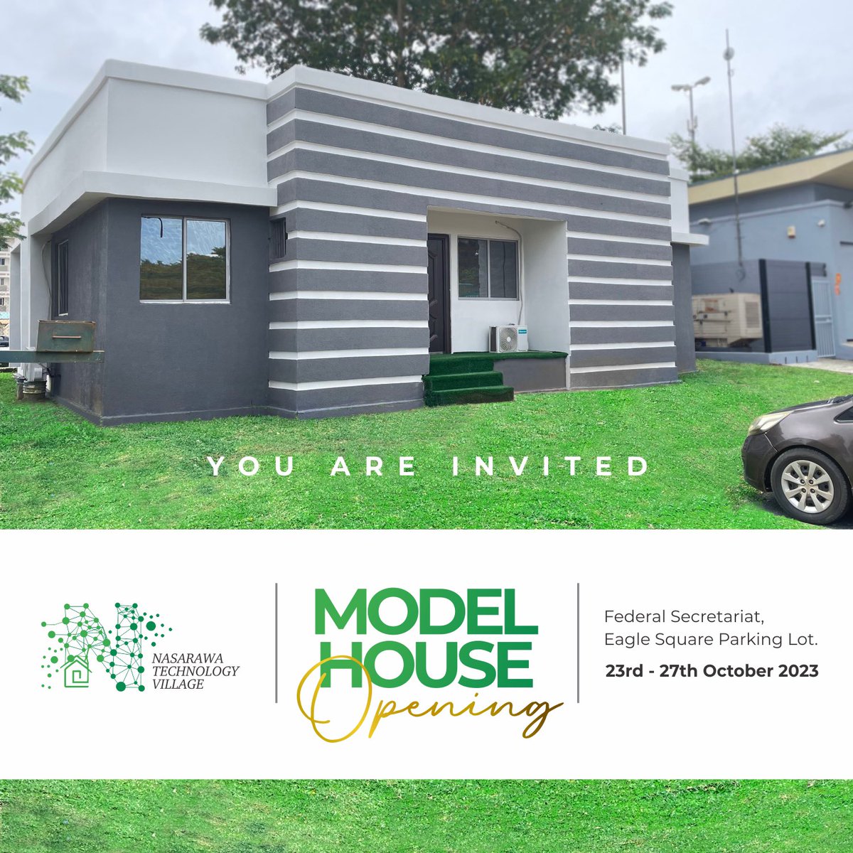 Join us on the 23rd of this month, for an unforgettable open house event at the Federal Secretariat, Abuja. 

See flier for more details.

#OpenHouse #Nasarawatechnologyvillage #Affordablehome #Affordablehousing #ABSModernshelter
#AbujaHomes #Abuja
#Home #HomeSweetHome…