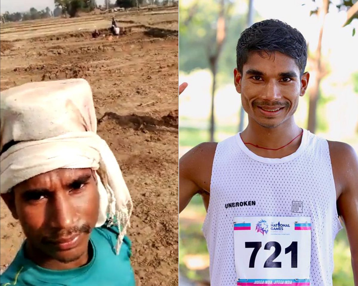 Meet Ram Baboo

He worked as a waiter in a hotel and did courier packaging. He also worked as a labourer during Covid pandemic. But he remained focused on his dream of becoming an athlete

Now, Ram Baboo won Bronze medal for India in 35km race walk mixed team event at Asian Games