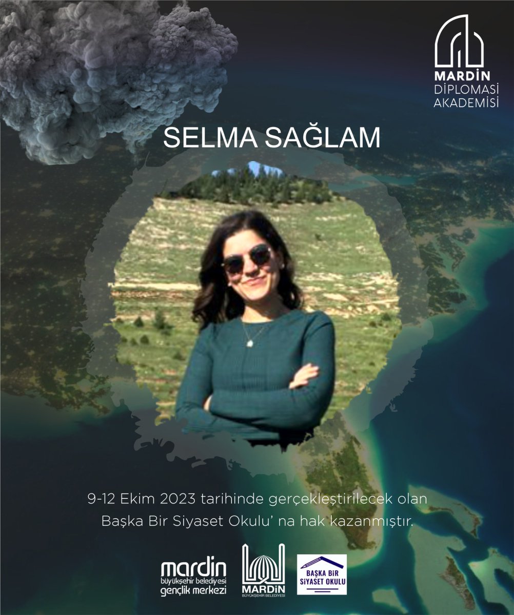 Üyelerimizden Selma Sağlam 9-12 Ekim tarihinde gerçekleştirilecek olan "Başka Bir Siyaset Okuluna" hak kazanmıştır. Kendisini tebrik ederiz. 📚🗺️☺️

<a href="/tuncay_akkoyun/">Tuncay Akkoyun</a> 
<a href="/MardinDiplomasi/">Mardin Diplomasi</a>