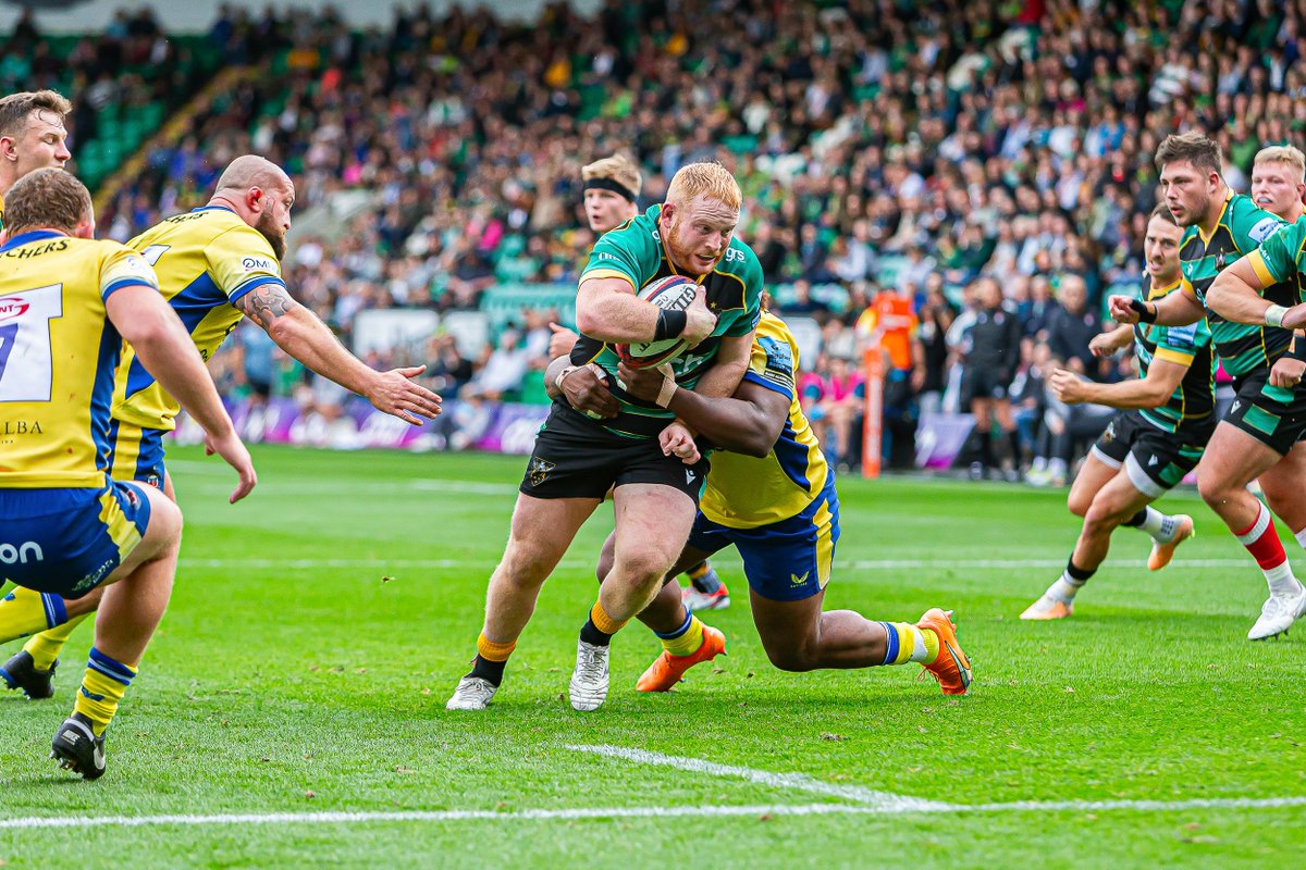 chronsport's tweet photo. It was a big first season for Robbie Smith at Saints.

He talks to @WheresTommyV here...

https://t.co/xmni1PgrVV https://t.co/bNMAIe9rlD