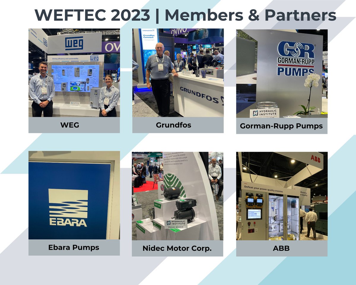 HIpumps's tweet image. It was great to see HI Members and Partners this week at #WEFTEC2023 💦

There&apos;s still time to visit the HI team at Booth #4761 and learn about our membership benefits, training opportunities and more!