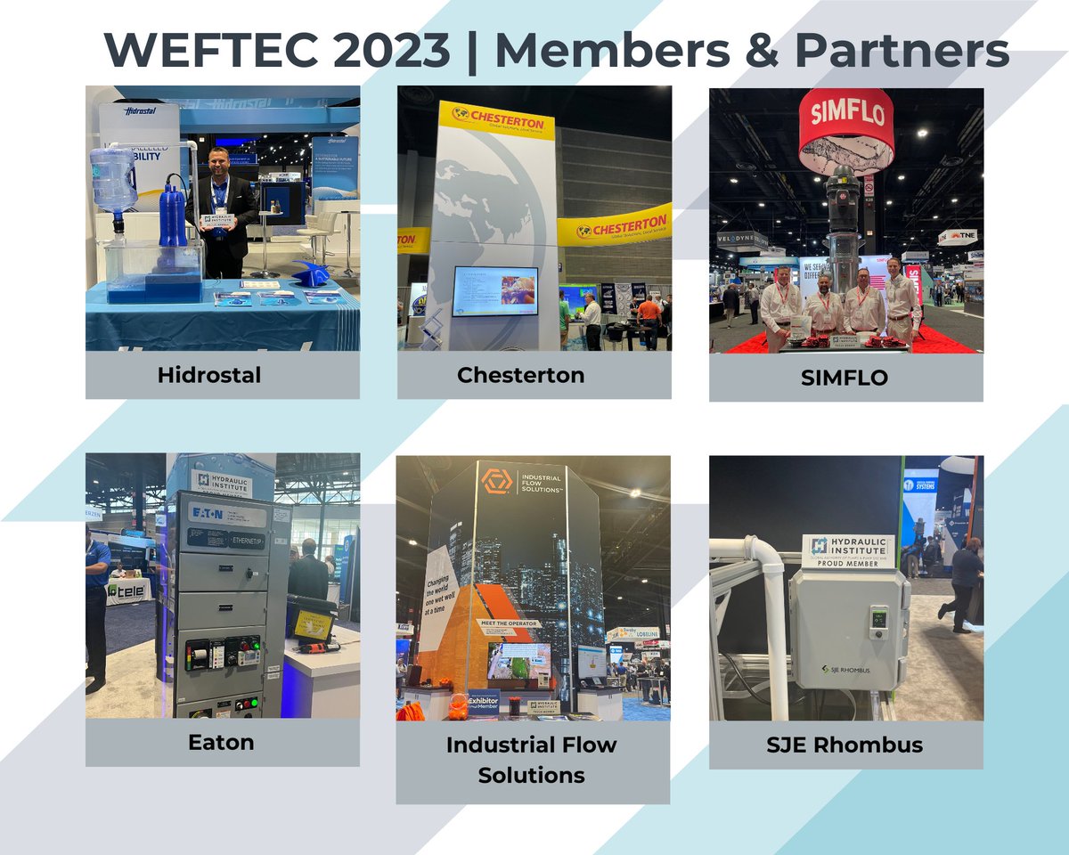 HIpumps's tweet image. It was great to see HI Members and Partners this week at #WEFTEC2023 💦

There&apos;s still time to visit the HI team at Booth #4761 and learn about our membership benefits, training opportunities and more!