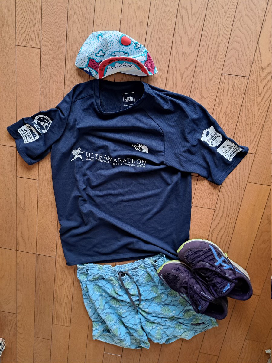 TaroKeng's tweet photo. 今月も宜しくお願いします😊
#insaneinside
#THENORTHFACE
#patagonia
#ASICS https://t.co/N1XnWXQHoh