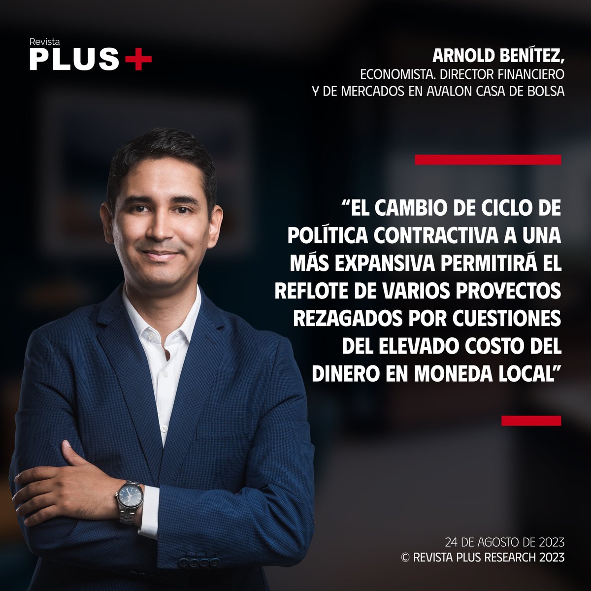 El mercado recibió con optimismo el cambio de ciclo de política contractiva a una más expansiva. <a href="/arnoldbenitez_/">Arnold Benítez Riveros</a>