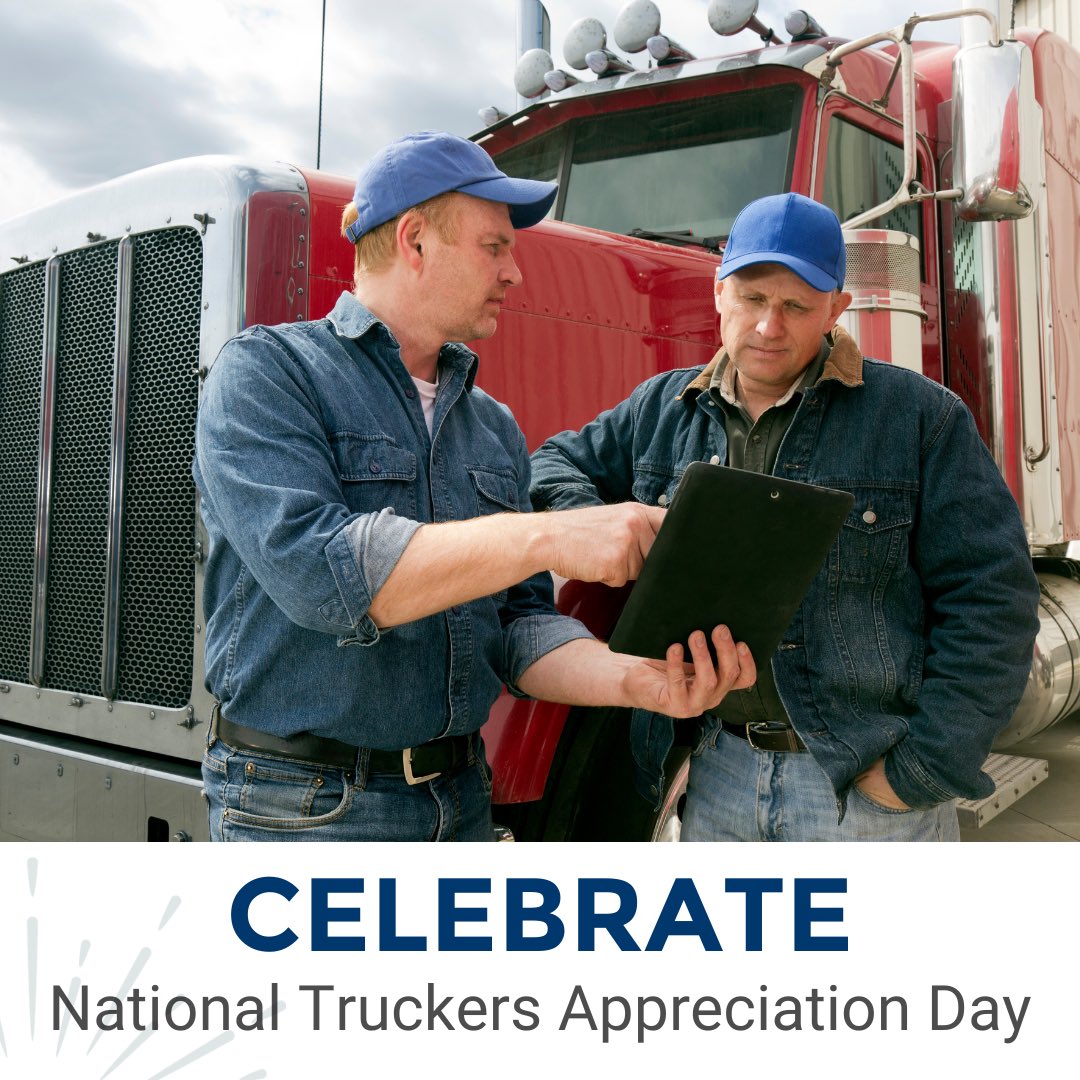 Settle in, put on your favorite playlist, and hit the road as we celebrate truckers! 🚛