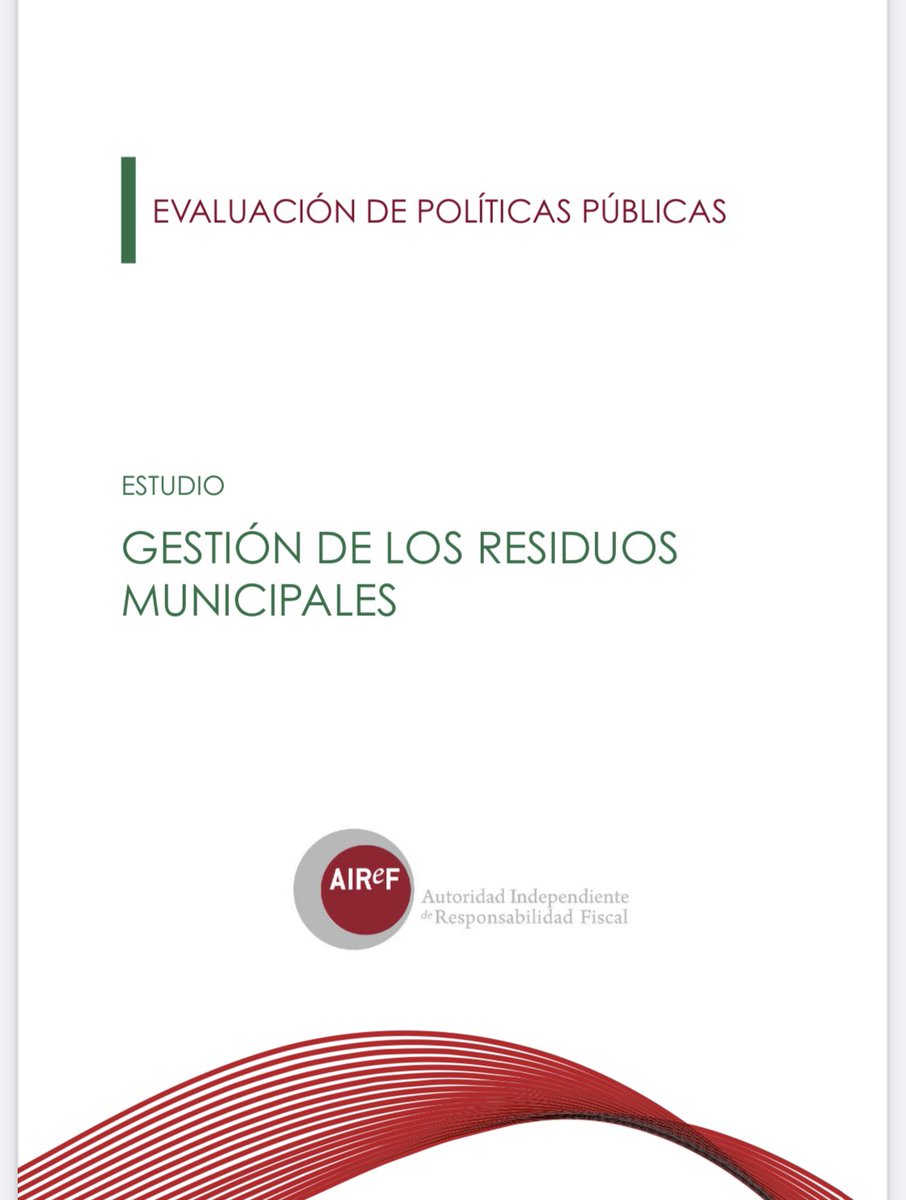 josepmariatost's tweet photo. Publicat l’estudi de l’@AIReF_es sobre la gestió dels residus municipals a Espanya. Hi he participat aportant l’experiència de la gestió des del món local i de la planificació des de l’ARC @residuscat. Bones reflexions. A veure si algú les escolta.. 

https://t.co/7J4TL0Zake https://t.co/DtC8Lyf2Aw