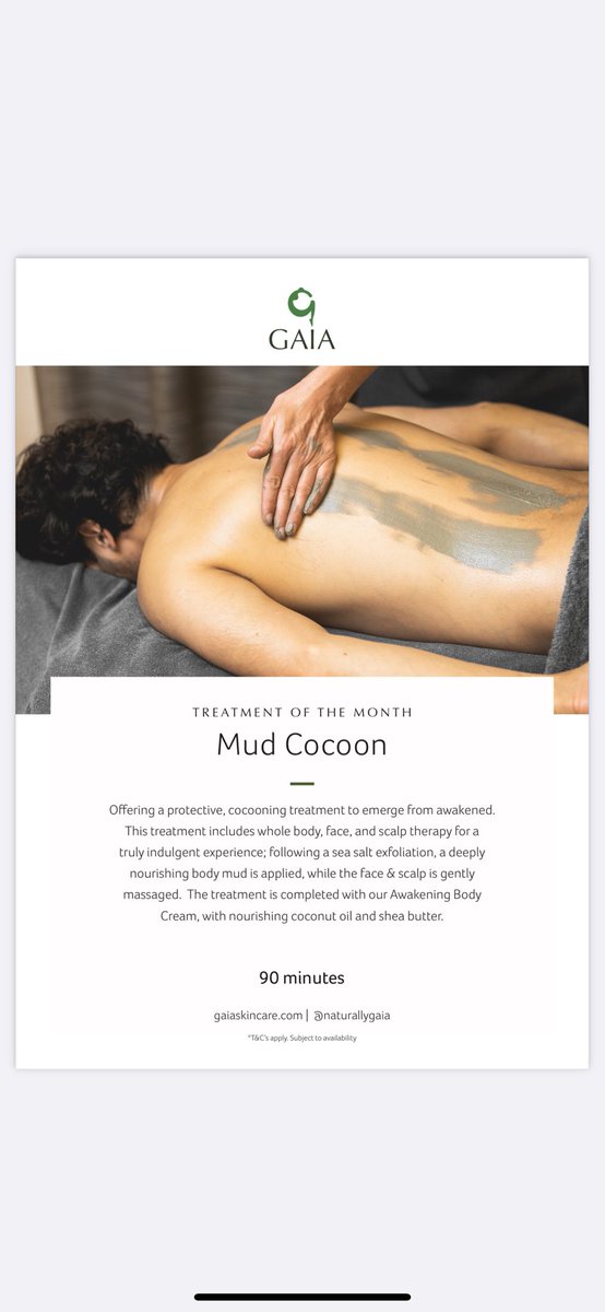 Looking for the ultimate relaxation and pampering session? Look no further! We are thrilled to announce our Treatment of the Month “Mud Cocoon”, specially designed to help you unwind and indulge in pure bliss🥥🌊 

Take a step towards self-care and book your treatment now! 💌
