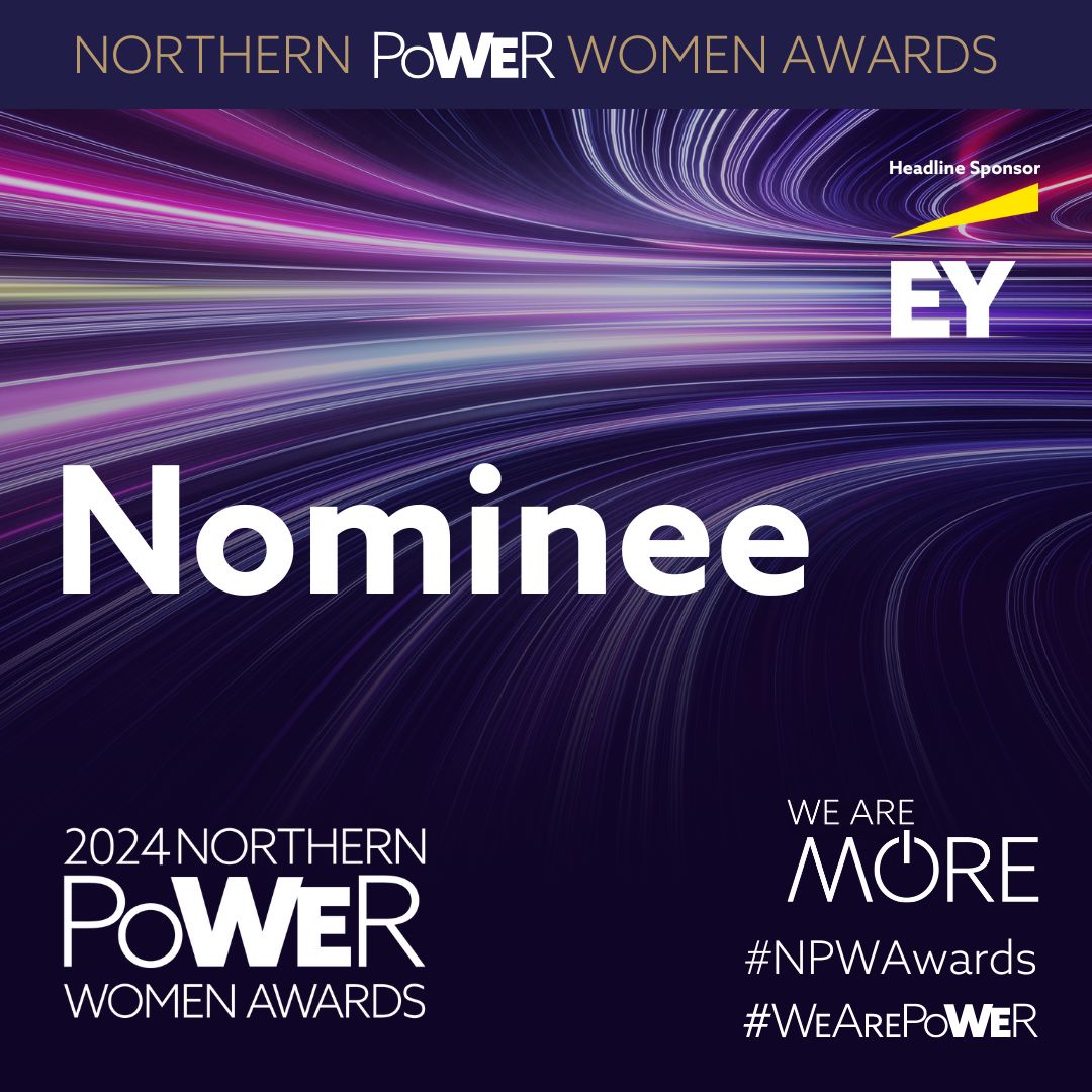 I've been nominated for the Northern Power Women Awards 2024! 🤩 

Nominate your role model today - wearepower.net/awards/nominate 

#NPWAwards #WeArePower #WeAreMore