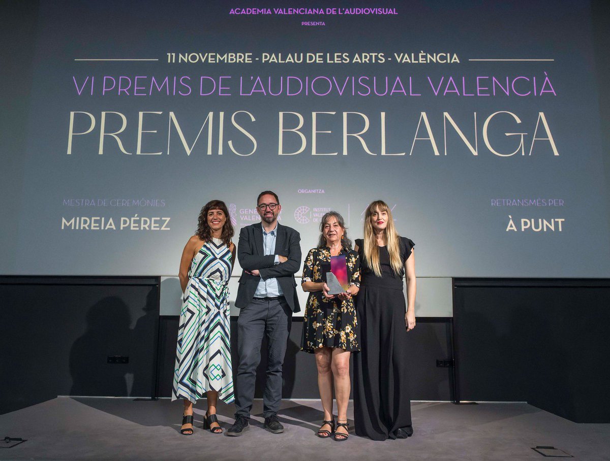 avav_valencia's tweet photo. Ja coneixem als nominats dels VI Premis Berlanga de l'audiovisual valencià! 🎬 Aquest matí hem celebrat l'acte de lectura de les nominacions a les 25 categories dels guardons. https://t.co/eamAZBQiAN