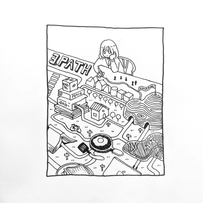 Inktober2023
day3. PATH

#inktober2023 #inktober2023day3 