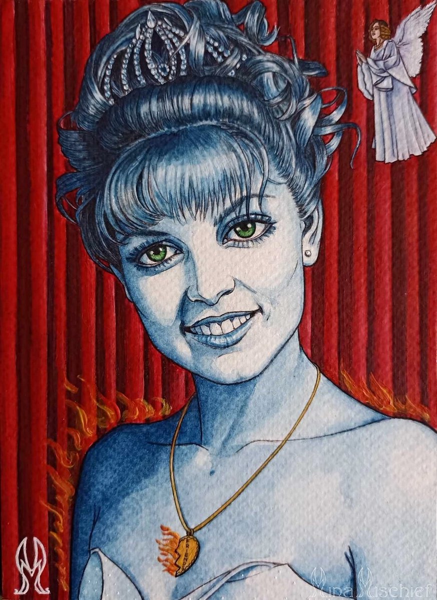 Mina_Mischief's tweet photo. 🔥 Découvrez sans tarder ma nouvelle œuvre, inspirée par Twin Peaks : “Portrait de Laura Palmer”, notamment disponible sur ma boutique en ligne ! 💙
@ThatsOurWaldo @VisitTwinPeaks

#twinpeaks #fwwm #laurapalmer #sheryllee #davidlynch #markfrost #traditionalart #ArtistOnTwitter https://t.co/IO7vOKkk7R