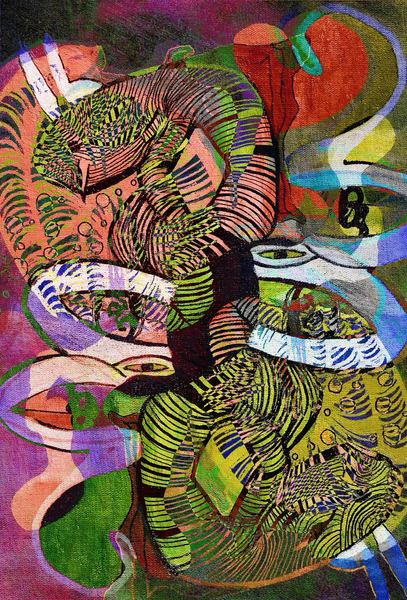 HEY PEOPLE 🐍I DROP A NEW NFT AT <a href="/objktcom/">objkt</a>

“KANINANA” (20ed)
Hic Et Nunc Collection

🌟Floor price, 2 $xtz
At objkt.com/asset/hicetnun…

Digital and acrilic illustration. ôtÔs, Brazil 2023

#objkt #NFT #tezos #NFTCommmunity #objktcom #NFTart #NFTcollection #Crypto #nftcollectors