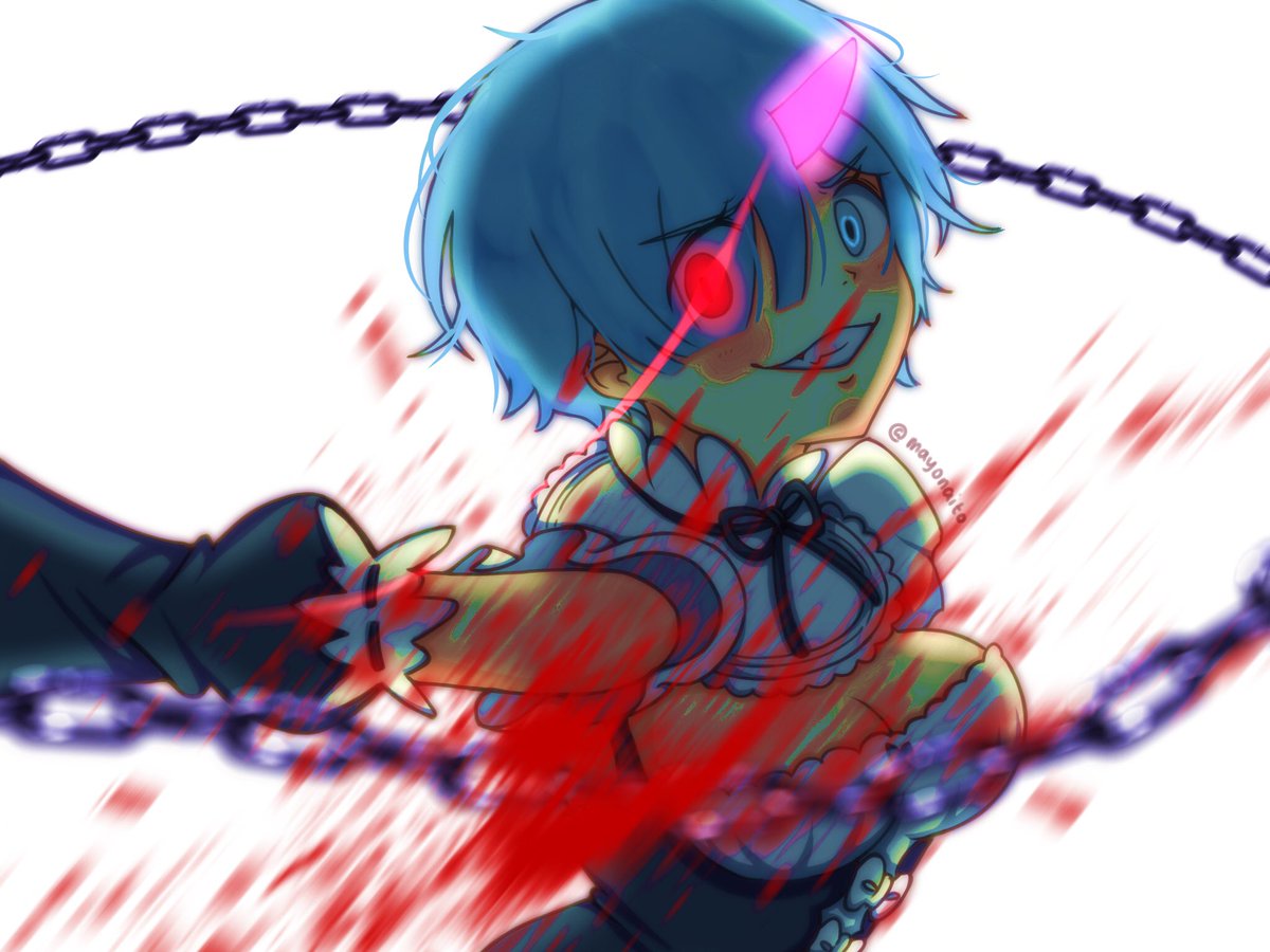 always been wanting to portray this very well so, I think I nailed it on this one rn. and also, / redraw /.

#rem #rezero
#レム #リゼロ 𓈒