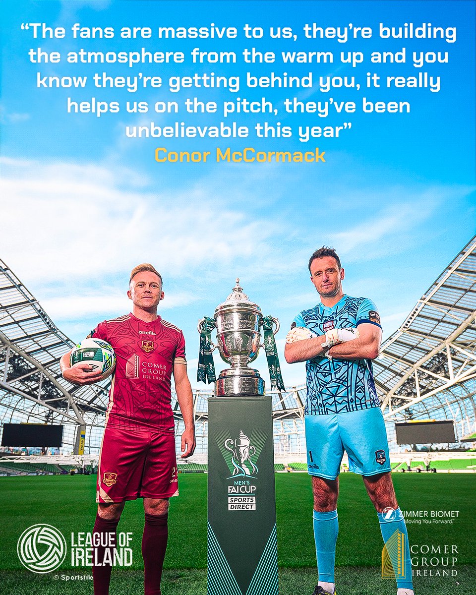 GalwayUnitedFC's tweet image. Captain, Conor McCormack speaks about how important our fans are to their performance on the pitch 🎙️

Get down to Eamonn Deacy Park early on Saturday afternoon, remember kick off is 2:40PM 🇱🇻👊

#ItsATribalThing
