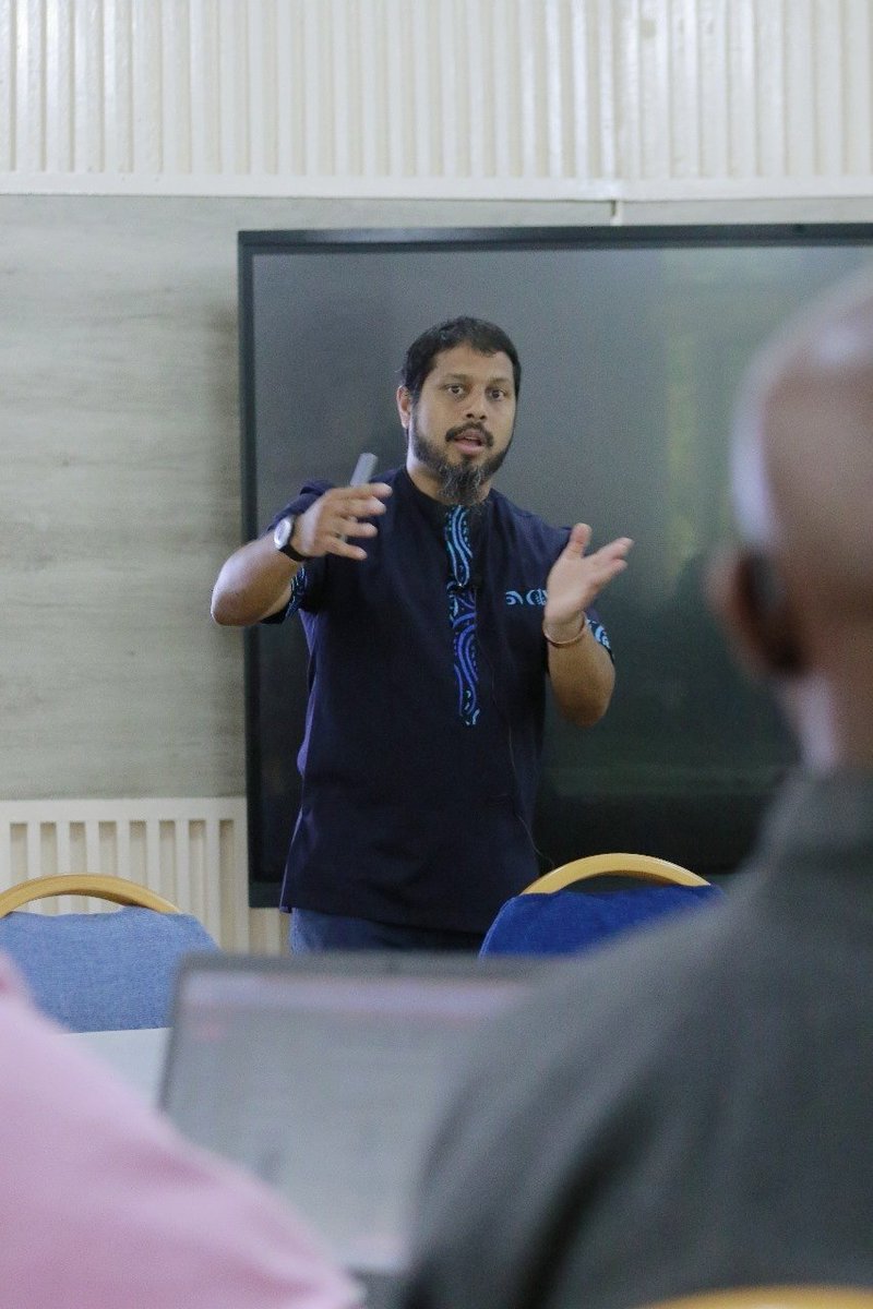 AFRODAD2011's tweet photo. 🌍 Day 3 Insights at #DaDA:
"The debt crisis isn't accidental; it's designed to divert Africa from vital sectors like healthcare and education." - @JasonBraganza1, AFRODAD. #AfricaRuleMaker #DebtTalks https://t.co/2VNJY1Wpf1