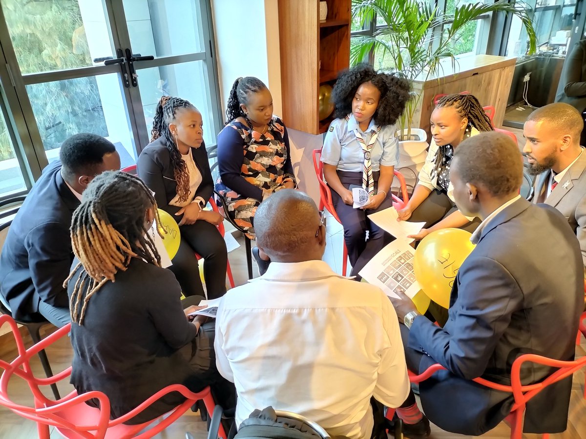 Young people participating in the Youth Engage Pre-Event ahead of the official launch of the EU Youth Empowerment Fund and the Big 6 Global Youth Globalization partnership 
@gymobilization
#youthmobilize #youthempowermentfund #youthactionplan