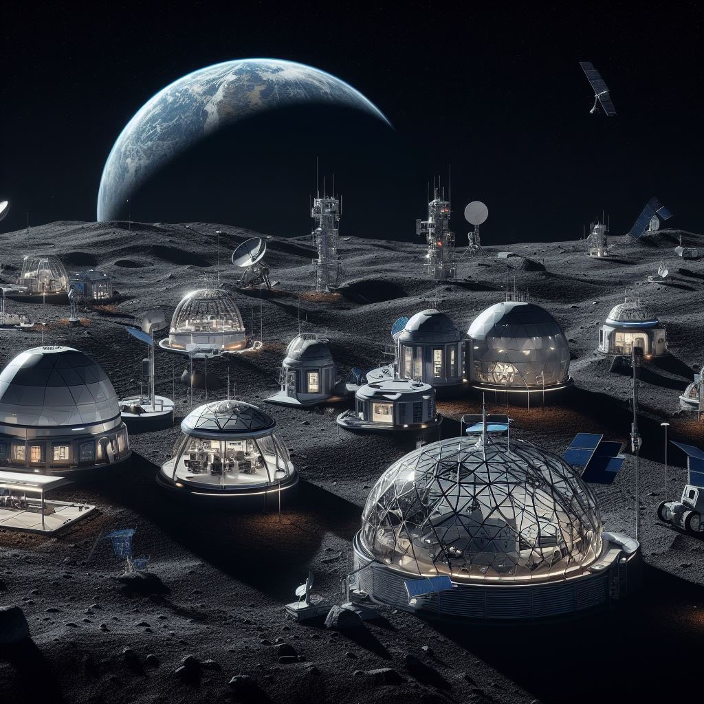 NASA planeja construir casas na lua até 2040