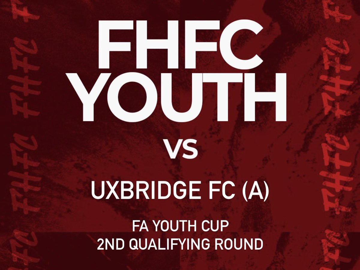 Match-Day Come and support the boys as they look to make Flackwell Heath Youth Cup history 🔴🏆👊🏻 🗓️ Wednesday 4th October 🆚 Uxbridge FC 🏟️ Arbour Park, SL2 5AY ⏰ 7.45pm KO #Heathens #FAYouthCup #Youth