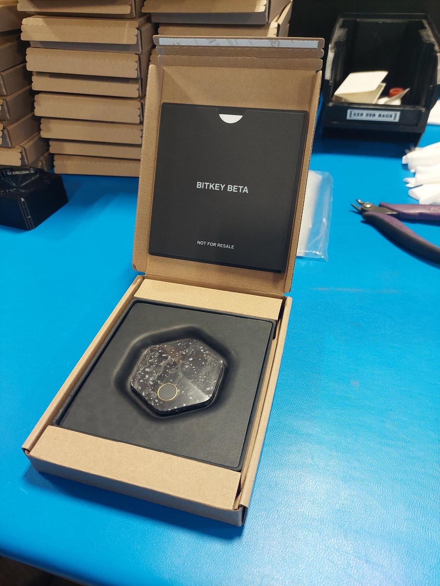 DocumentingBTC's tweet photo. New #bitcoin wallet from @Jack Dorsey. https://t.co/3VwfVG4Cyq