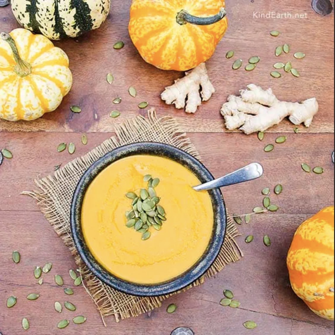 Creamiest squash soup… using any squash… kindearth.net/easy-autumn-sq…

#squash #crownprince #eatorganic #squashrecipe