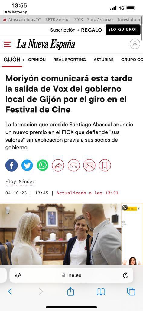 Que viva el cine. #FICX