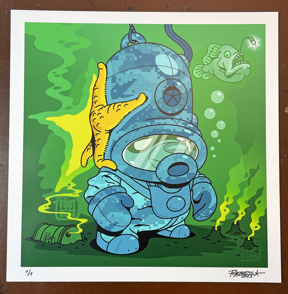Teddy Troops (@teddytroops) on Twitter photo holders of the "Deepsea Commando Trooper" also have the chance to win this 1/1 IRL art print (size 42x42cm) by <a href="/FlyingFortress_/">Flying Förtress</a>
Join our Discord for details.
Grab a "Deepsea Commando Trooper" NFT here:
collectorsportal.teddytroops.io
Still a few days left to mint this Teddy Trooper! holders of the "Deepsea Commando Trooper" also have the chance to win this 1/1 IRL art print (size 42x42cm) by <a href="/FlyingFortress_/">Flying Förtress</a>
Join our Discord for details.
Grab a "Deepsea Commando Trooper" NFT here:
collectorsportal.teddytroops.io
Still a few days left to mint this Teddy Trooper!