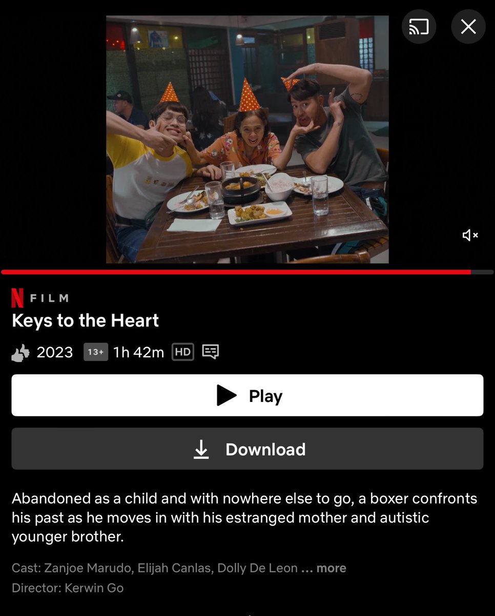 “Life is meant to be a challenge… because challenges are what make you grow… you know!” - Manny Pacquiao
⭐️ ⭐️ ⭐️ ⭐️

Keys to the Heart is now streaming on <a href="/Netflix_PH/">Netflix Philippines</a> 

#ZanjoeMarudo #DollyDeLeon #ElijahCanlas #keystotheheart