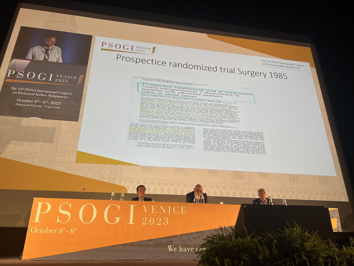 Somashekhar SP (@somusp9) on Twitter photo Awesome 👏🏅🏆👏👏👏👏👏⭐️⭐️⭐️⭐️⭐️THE PSOGI INTERVIEW:
Interviewers: D. Morris&B. Moran
LEGEND
P. H. Sugarbaker (Washington)
"Peritoneal Surface Malignancies: We have come a long way; we have a long way to go"<a href="/PSOGI_EC/">Peritoneal Surface Oncology Group International</a> <a href="/IspsmHipec/">Indian society of peritoneal surface malignancy</a> <a href="/ISSPP1/">ISSPP</a> <a href="/PSugarbaker/">Paul H Sugarbaker</a> Awesome 👏🏅🏆👏👏👏👏👏⭐️⭐️⭐️⭐️⭐️THE PSOGI INTERVIEW:
Interviewers: D. Morris&B. Moran
LEGEND
P. H. Sugarbaker (Washington)
"Peritoneal Surface Malignancies: We have come a long way; we have a long way to go"<a href="/PSOGI_EC/">Peritoneal Surface Oncology Group International</a> <a href="/IspsmHipec/">Indian society of peritoneal surface malignancy</a> <a href="/ISSPP1/">ISSPP</a> <a href="/PSugarbaker/">Paul H Sugarbaker</a>