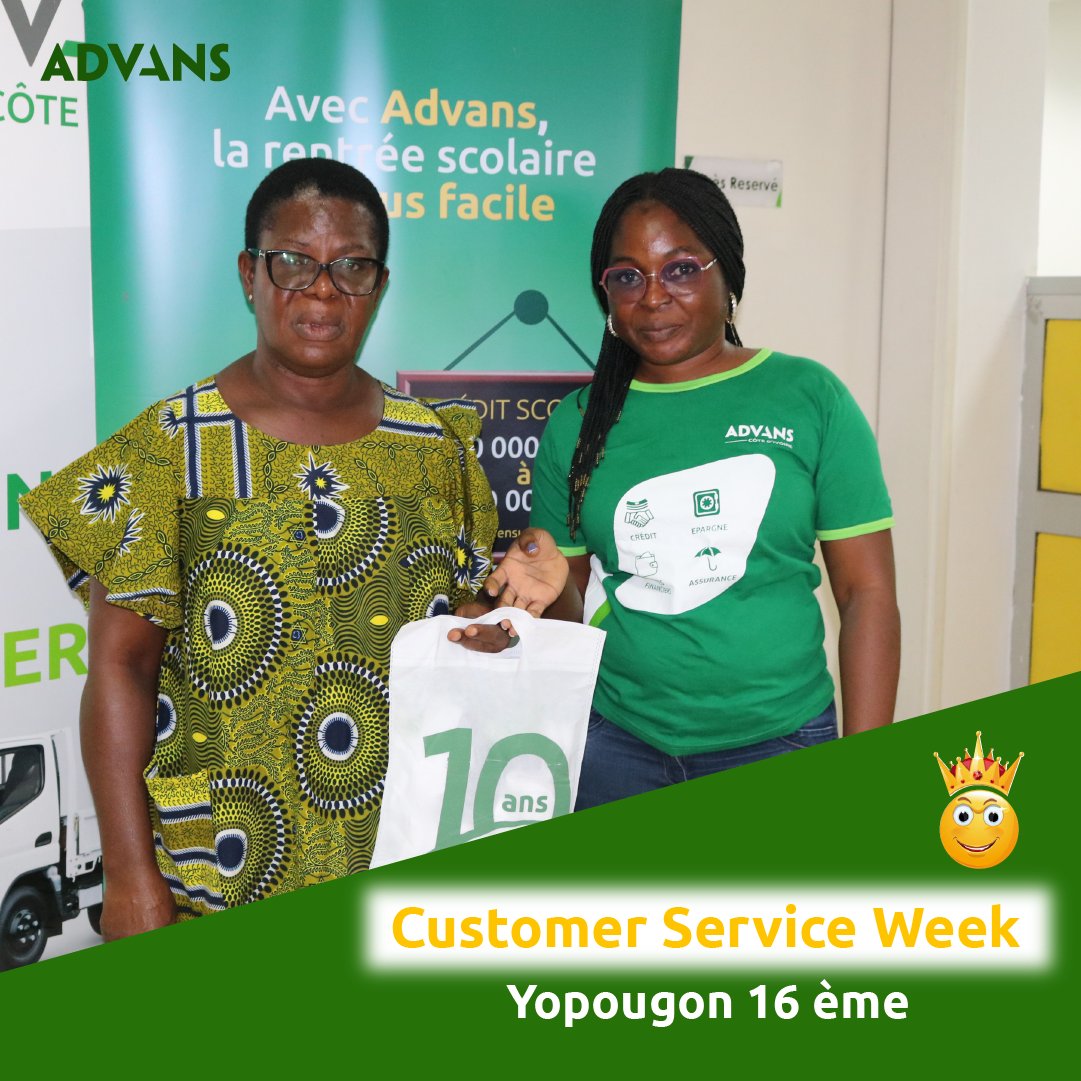 AdvansRCI's tweet photo. Ils ont cru en nous, ils nous ont fait confiance, ils sont satisfaits ! 😊

Merci à nos clients. Avançons ensemble ! 🚀

#ClientFirst #RelationClients #AdvansCotedIvoire #Yopougon16eme https://t.co/9hQPBZLfnf