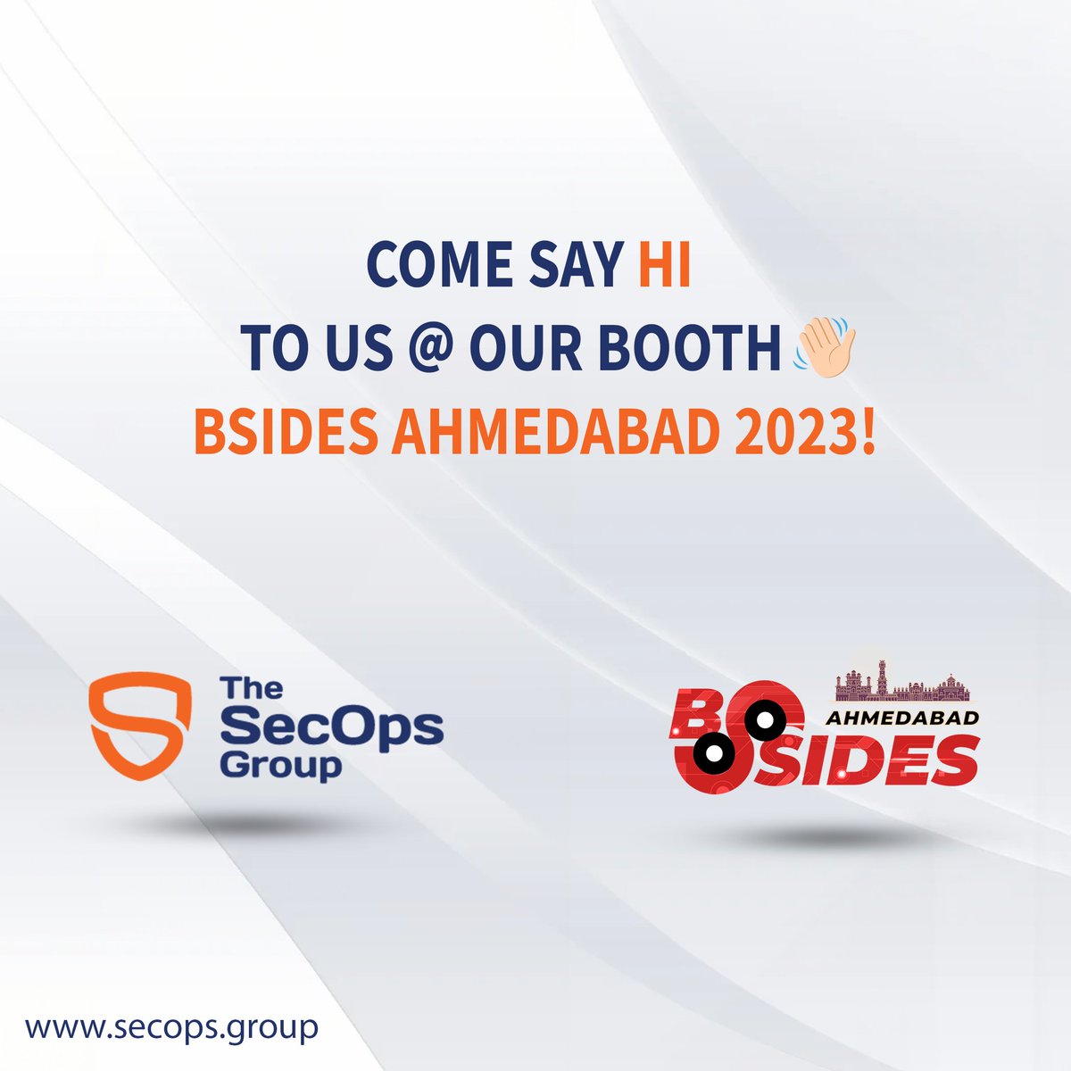 TheSecOpsGroup's tweet photo. 👬Join us at our Booth in the @bsidesahmedabad event, on Friday, October 6! 📅

Don't miss this chance to connect with our team and Stand a chance to WIN a FREE exam of your choice!
https://t.co/rGtCN73JyQ
🔒 #BSidesAhmedabad #Cybersecurity #PentestExams https://t.co/jzyZ3pdJqk