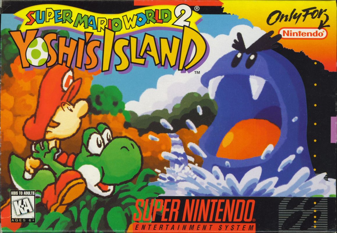 Super Mario World 2: Yoshi's Island foi lançado na América do Norte em 04 de outubro de 1995 para Super Nintendo. #OnThisDayInGaming #NesseDia #RetroGaming #SNES #SuperMario #YOSHISISLAND