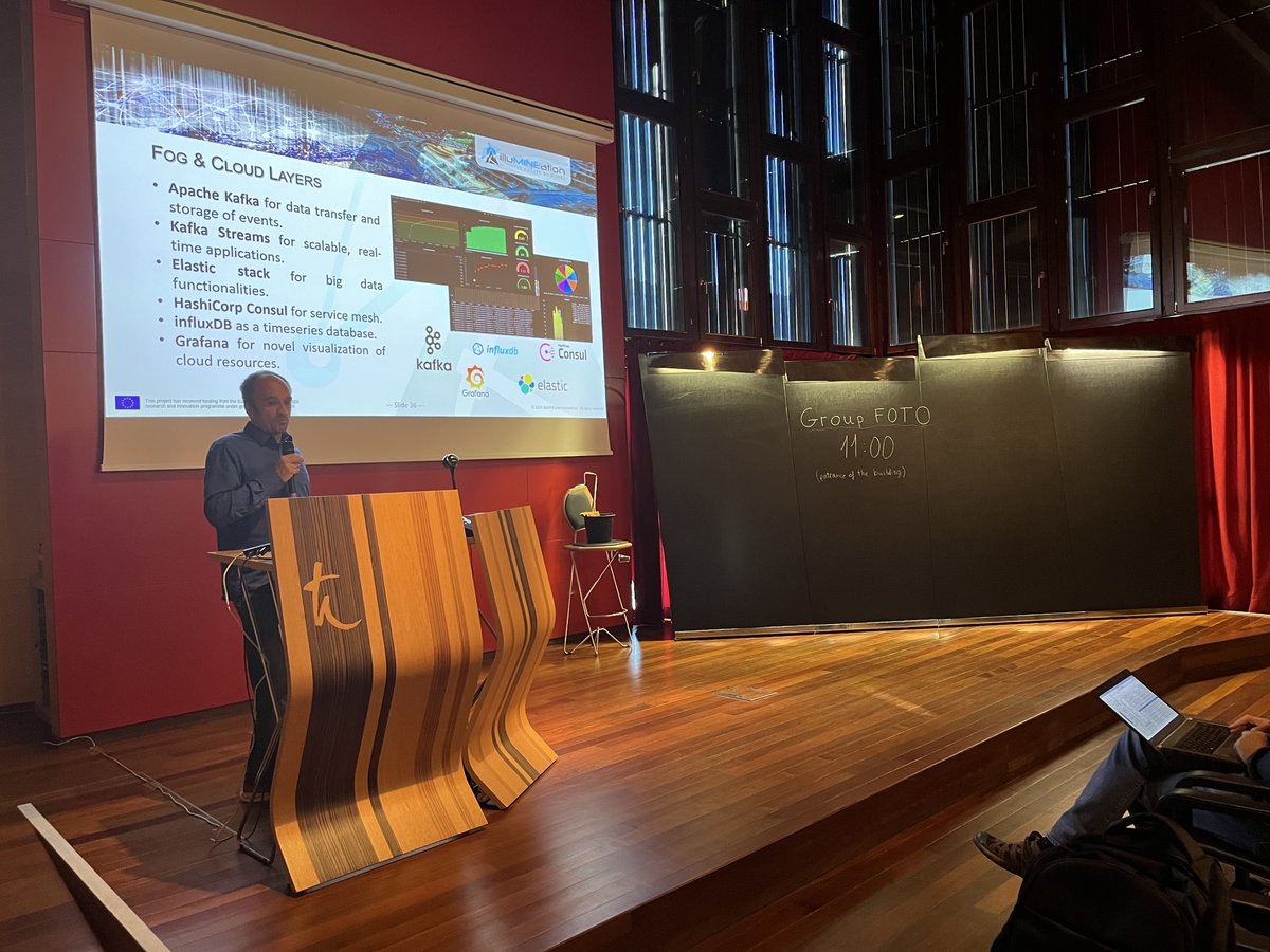 At the 12th Iberian  Grid Conference (IBERGRID 2023), our project partner PSNC gave a  presentation about the "Development of the EDGE-CLOUD solutions across  domain" The conference provided a good forum of experts to discuss different approaches towards EDGE deployments.